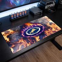 Millwall Football Print Large Mouse Pad, Anti-Slip Extended Gaming Desk Mat for Office Home 30cmx60cm（11.8x23.6inch）