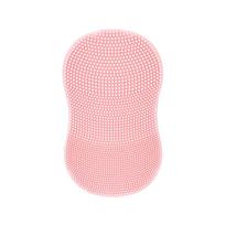 Skin-friendly Silicone Cleansing Brush Soft Face Cleansing Brush Portable Washing Pad  Women rožinė