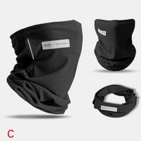 Lauko UV Apsauga Ledo Šilko Kaukė Apsauga Nuo Saulės Veidui Kaklo Apdangalas Unisex Anti-UV Šalikas Važiavimo Dviračiu UV Kaukė Su Ausų Kilpomis Kaklo Šalikai juoda