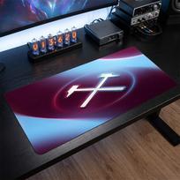 West Ham United Football Print Large Mouse Pad, Anti-Slip Extended Gaming Desk Mat for Office Home 30cmx60cm（11.8x23.6inch）