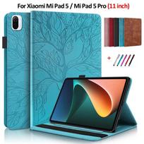 Tablet Funda For Xiaomi MiPad 5 Mi Pad 5 6 Pro Case 11  Emboss Tree Flip Wallet Stand Case For Xiaomi Pad 6 5 Redmi Pad SE Case Mi Pad 5 (11 inch)