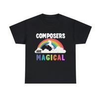 Composers Are Magical Graphic Tee Shirt, S-5XL L