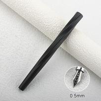 Magnetic Cap Fountain Pen 2 Nibs Options F Nib / 0.8mm Small Art Nib Metal Pen for Students Office Stationery Gift
