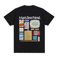 Sabrina Carpenter Man's Best Friend Graphic T-shirt Men Women Printed Tee Summer Casual Fashion Clothing Tops High Quality Streetwear 4XL