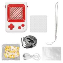 Rechargeable Necklace Fan 3 Speeds, USB-C Battery Operated Hands-Free Fan with Lanyard, DIY Blocks & Aroma Diffuser for Travel Camping Hiking