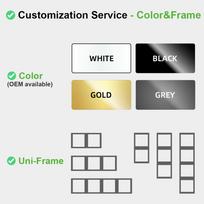 Wall Switches Smart 2 Way Australia WiFi Light Switch Multi-Point Control Compatible with Alexa Google Home, Touch Panel (as the picture,86mm*86 mm&Universal Standard)
