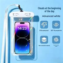 Waterproof Phone Bag with Touchscreen, Camera Access, for Beach, Snorkeling, Rafting - Includes Lanyard One Size