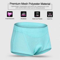 3D Pad MTB Bicycle Underwear Sweat Wicking Bike Underwear Pants  Mountain Biking XXL mėlyna