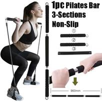22pcs Pilates Bar Kit Resistance Bands Set 360LBS 200LBS Elastic Latex Pull Rope Home Gym Bodybuilding Workout Bar Fitness Bands