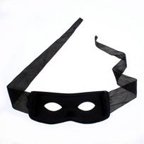 Bandit Zorro kaukėto vyro akių kaukė teminiam vakarėlio maskaradiniam kostiumui Helovinas juoda