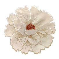 Embroidered Plates Coasters Fabric Embroidered Tea Table Mats Decorative Circular Heat-insulating Vases Decorative Mats 22 * 22cm