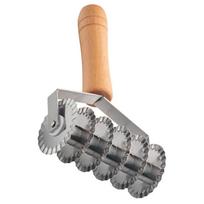 Stainless Steel Noodle Knife Cutting Device Bread Pasta Slicer Dough Lattice Noodles Machine 20.50X11.50X5.50CM