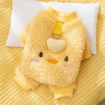 Funny little animal dog clothes can be towed fleece small dog than bear cat autumn and winter warm pet transformation clothing XXL (recommended weight 15-10 kg)