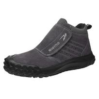 Anti-smashing and Anti-piercing Work Labor Insurance Shoes for Men, One-pedal Work High-density Old Insurance Shoes 38
