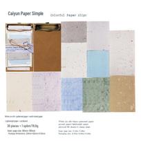 Momo Retro Journal Collage Material: Special Paper Plywood Series (4 Types) brown