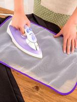 1pc Heat Resistant Cloth For Ironing, Protect Clothes From Hot Irons, High Temperature Resistant Fabric Anti-scorching Ironing Cloth Pad M balta