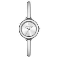 Prabangus kvarcinis rankinis laikrodis Michael Kors MK4930 Sidabrinis nerūdijančio plieno chronografas sidabras