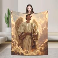 Charlie Kirk Angelic Advocate  Plush Blankets Kids Adult  Flannel Throw Blanket For Couch Bed Warm Design Quality Bedspread 75cmx90cm