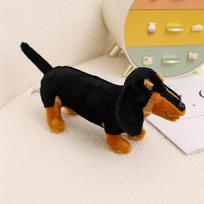 New Doll Sausage Dog Doll Plush Toy Puppy Dog Doll 25cm（0.14kg） juoda