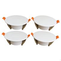 4Pcs Ceiling Hole Cover Plate Gifts Wall Mount Lightweight Decorative Cap