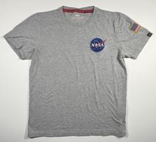 NASA Men’s Large Gray 100th Space Shuttle Mission Short Sleeve Space Unisex T-Shirt L