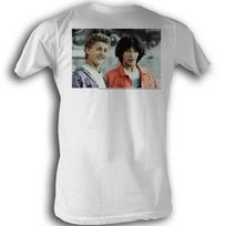 Bill and Ted The Dudes White Adult T-Shirt L