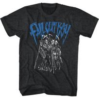 Fall Out Boy Grim Reapers Black Heather Adult T-Shirt 3XL