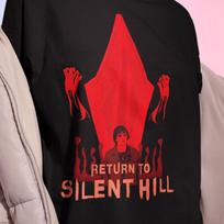 Return To Silent Hill Shirt - Pyramid Head,Horror Movie Tshirt,Gamer Graphic Tees 4XL