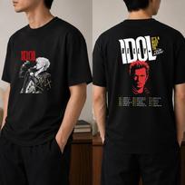 Billy Idol It's Nice Day To Tour Again 2026 Shirt, Billy Idol 2026 Concert, Billy Idol Fan Shirt, Billy Idol Merch, Billy Idol Graphic Tee S