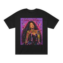 Jody Watley Portrait Tee | Purple Explosion S