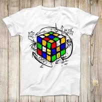 Rubiks Cube Master Gamer Puzzle Solution Technical Drawing Top Tee Best Cute Gift Mens Women Unisex T-Shirt 3014 M
