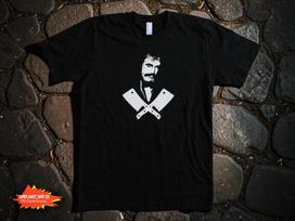 Bill The Butcher Shirt | Gangs of New York Tee | Vintage Movie Fan Gift | Unisex Cotton Graphic T-Shirt | Classic Film Apparel M