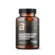 Biotech Calcium Zinc Magnesium from organic sources 90 tabl. (mineralų kompleksas)