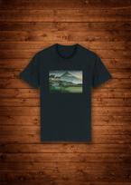 Fujiyama Mountain Japan Art Fuji / T shirt Unique Design Street Wear Art Urban Graphic Tees Top S