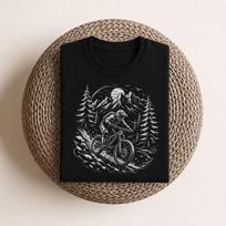 Berge Mountain Bike Shirt for Cycling Fans | Mountain Cyclist Downhill - Premium T-Shirt L