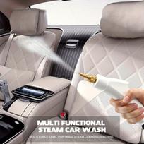 Portable Handheld Steam Cleaner, High Temperature Pressurized Steam Cleaner with Brush Head for Kitchen Furniture, Bathroom, Car/EU Regulator 1 Set