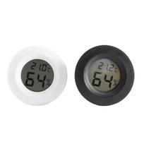 Low Cost Round Shape Digital Thermometer Hygrometer for Indoor Greenhouse Humidors Reptile Incubator ±1°C