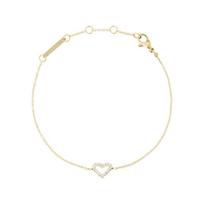 Daniel Wellington Mirelle series heart-shaped design 316L stainless steel (PVD gold-plated) bracelet for men and women, couple style, gold DW00401617 auksas