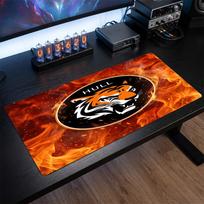 Hull City Football Print Large Mouse Pad, Anti-Slip Extended Gaming Desk Mat for Office Home 30cmx60cm（11.8x23.6inch）