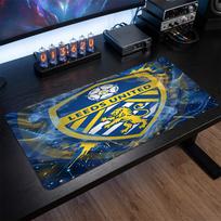 Leeds United Football Print Large Mouse Pad, Anti-Slip Extended Gaming Desk Mat for Office Home 30cmx60cm（11.8x23.6inch）