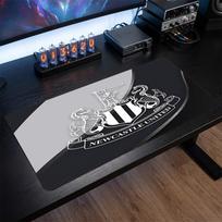 Newcastle United Football Print Large Mouse Pad, Anti-Slip Extended Gaming Desk Mat for Office Home 30cmx60cm（11.8x23.6inch）