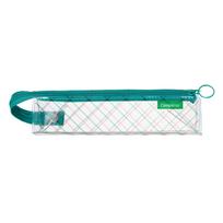 KOKUYO Campus Pen Case that doubles as a Limited Edition 50th Light Pink x Green tray, Anniversary, F-VBF143-L1-1