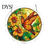 Home Decor Puzzle Acrylic Suncatcher, Colorful Sun Catchers for Window Hanging, DIY Craft Puzzles Transparent Adults, Ideal Gift Women Wife I