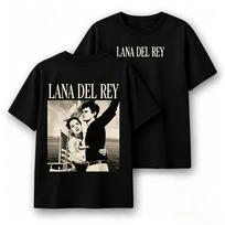 Lana Del Rey Graphic Tshirt Unisex Unisex Streetwear Cotton Album Cover Retro Pop Music Fan Merch Tee Tops 3XL