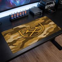 West Ham United Football Print Large Mouse Pad, Anti-Slip Extended Gaming Desk Mat for Office Home 30cmx60cm（11.8x23.6inch）