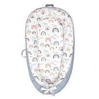 Mamibaby for Newborn/Crib/Baby Bed/Portable Detachable Baby Nest/Bed-in-Bed Cotton & Polyester Vacuum Pack (as the picture,Detachable whole bed)