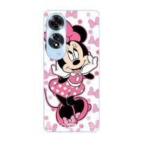 Case for Oppo A60 Minnie Mouse pink Disney Cartoon juoda