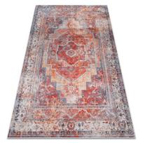 ANDRE 1684 plovimo kilimas Rėmelis vintage - raudona