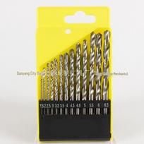 White Diamond Steel Twist Drill Bit Set - 13 Pieces