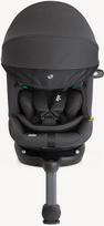 Joie i-Spin 360 Max ISOFIX car seat with canopy, 40cm - 150cm, Mesh Mercury Black (C2407DAMRC000)